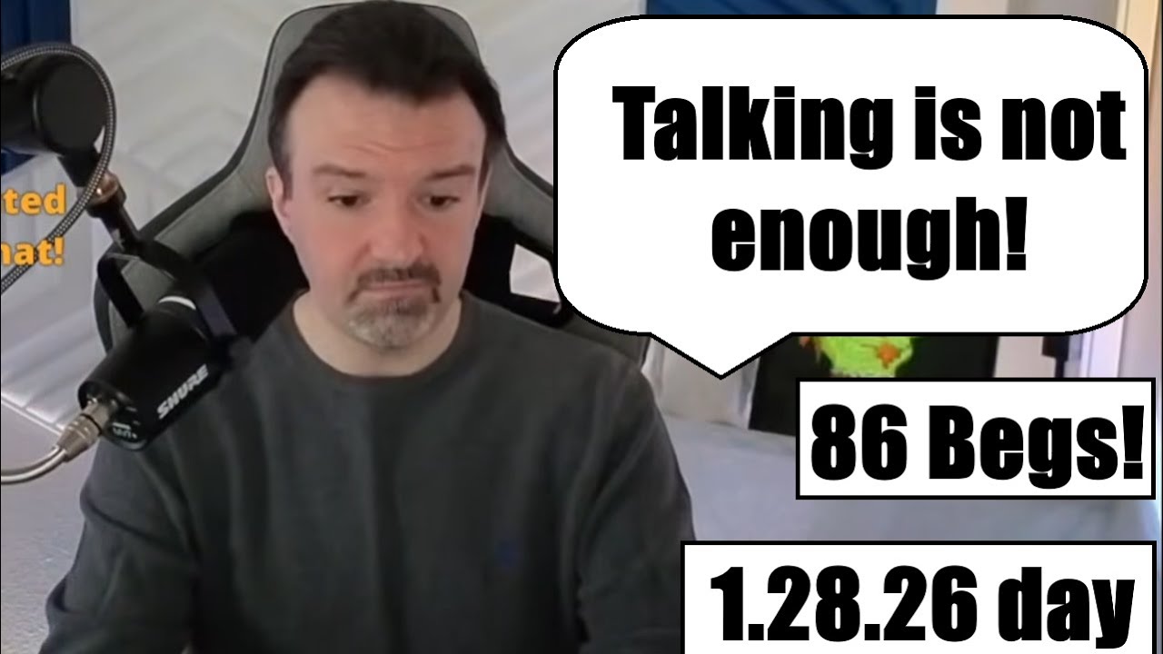 DSP Begs Over 80 times during Lego Beg Build! Phil's videos are art & Lego Hostage
