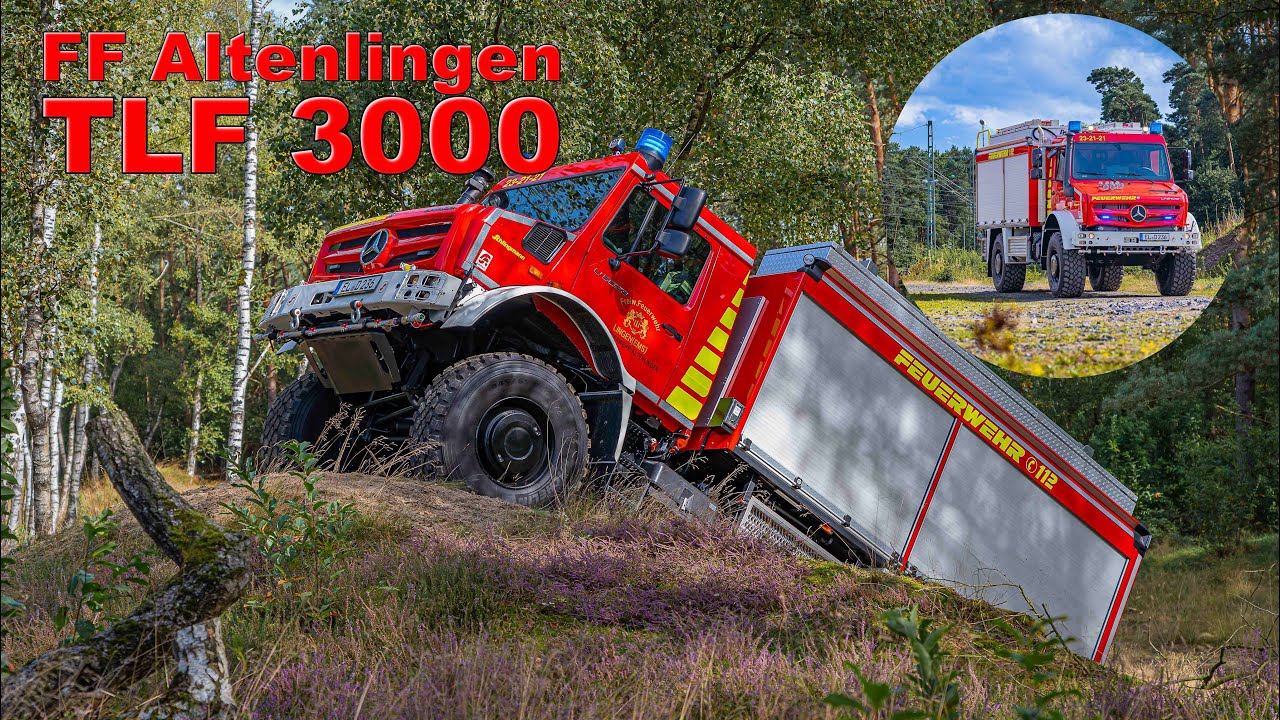 Freiwillige Feuerwehr Altenlingen Unimog 5023 TLF 3000 // Schlingmann