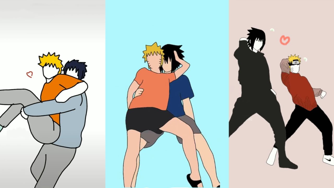 SASUNARU DANCE ANIMATION COMPILATION (TIKTOK)