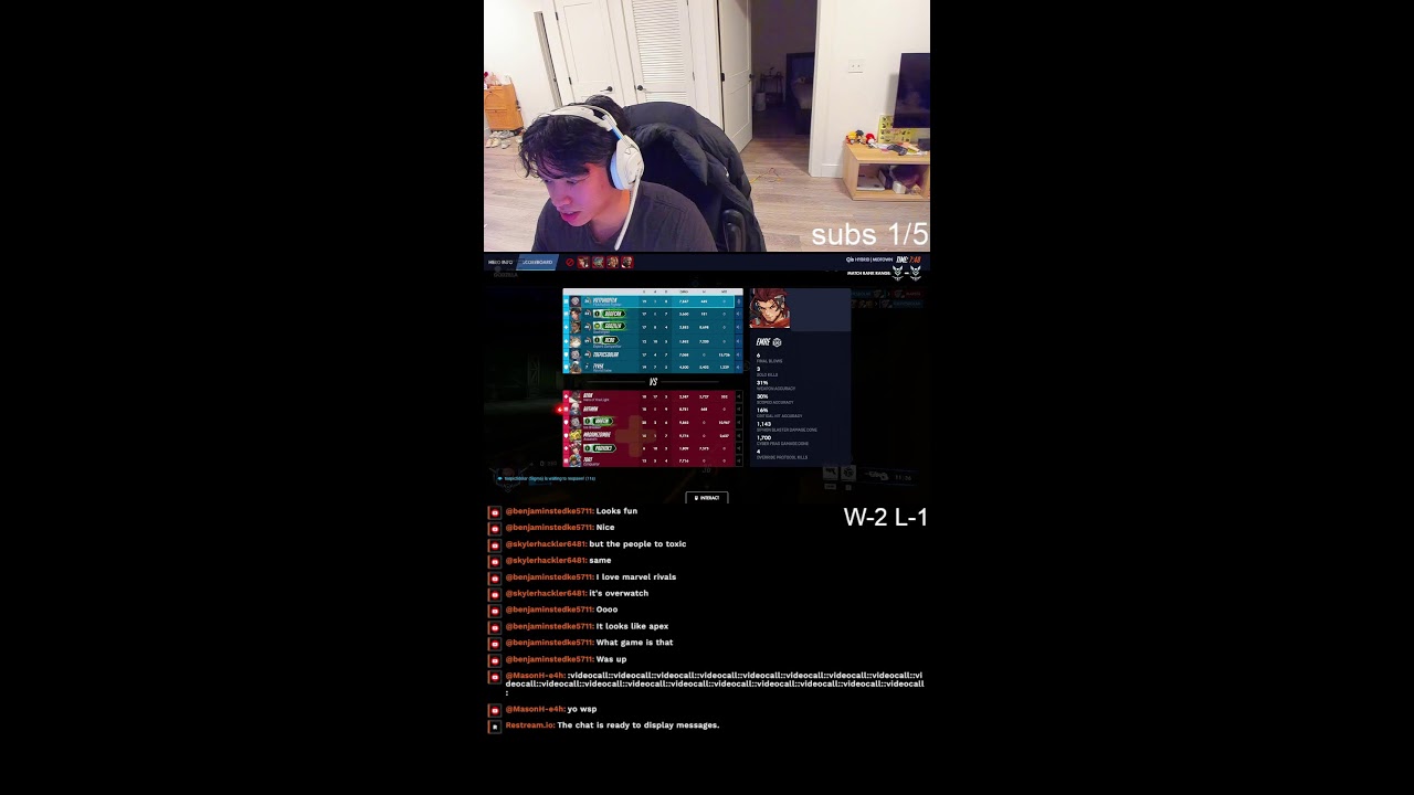 🔴 testing new stream settings [overwatch] Short Stream 🔴 W Vibes Only 🔴 trolling 🔴