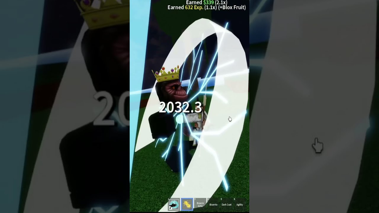 Blox Fruits Whitebeard Vs Gorilla