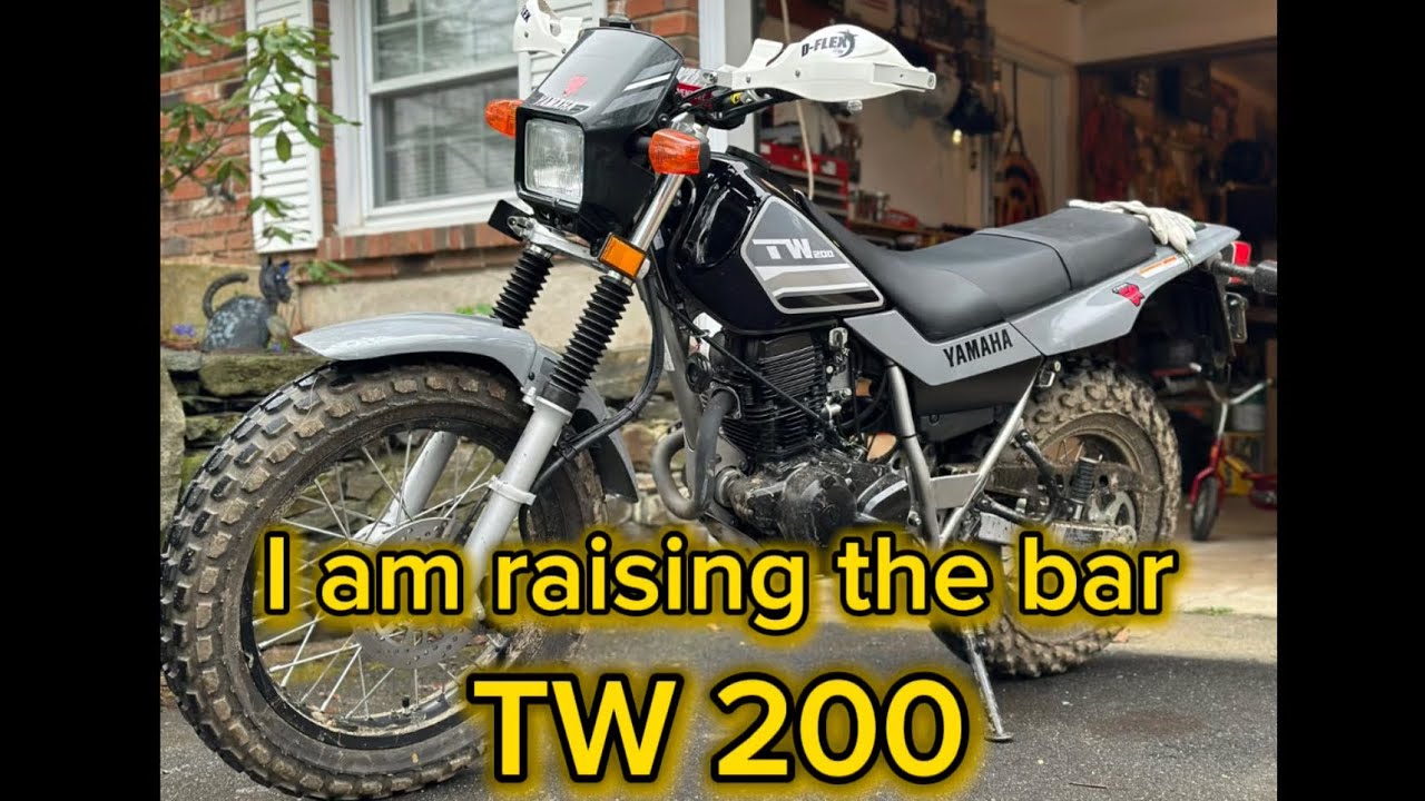 I'm raising the bar | my tw 200 gets 30mm tusk bar risers.. does it help ride comfort?
