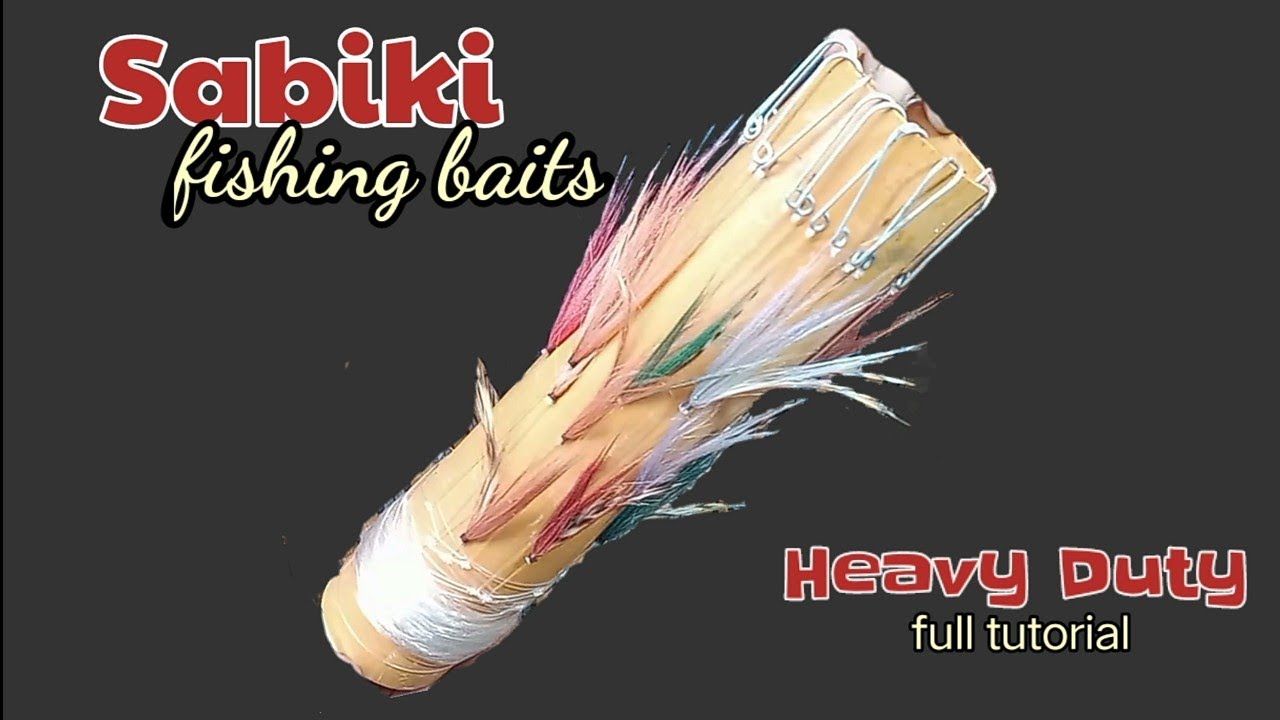 Mabisang Pamain sa Malalaking Isda gamit ang Balahibo ng Manok || How to make Sabiki Baits.
