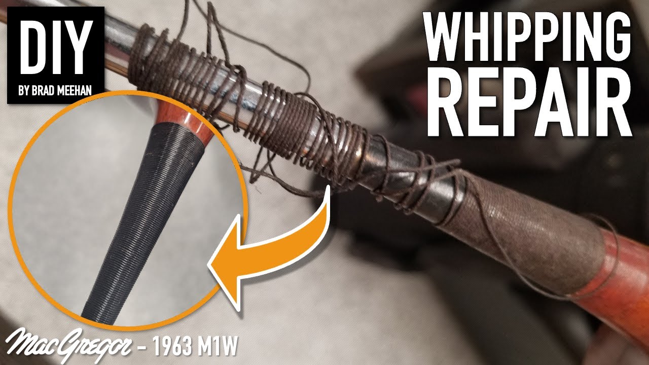 How to Fix the Whipping Thread on a Golf Club - DIY Golf Club Restoration