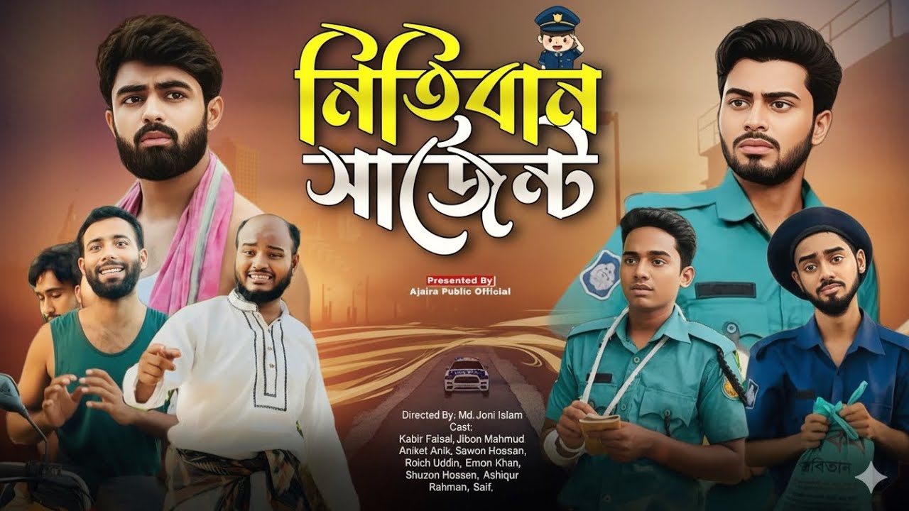 নিতিবান সার্জেন্ট | Nitiban Sergeant | New Full Funny Natok | Kabir Faisal | Ajaira Public Official