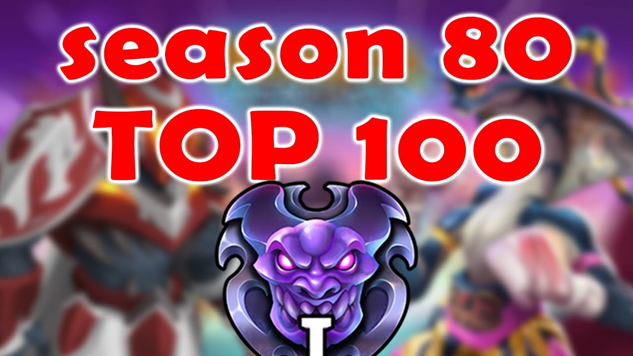 BREAKING TOP 100 - END OF SEASON 80 pt2 | MONSTER LEGENDS MULTIPLAYER PVP
