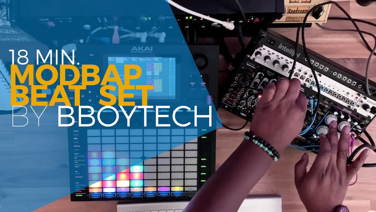 18 Minute #MODBAP Beat Set by Bboytech -Extended Modular World Anniversary Show 2021