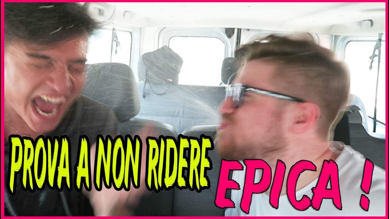 PROVA A NON RIDERE CHALLENGE EPICA IN AUTO !! feat Awed