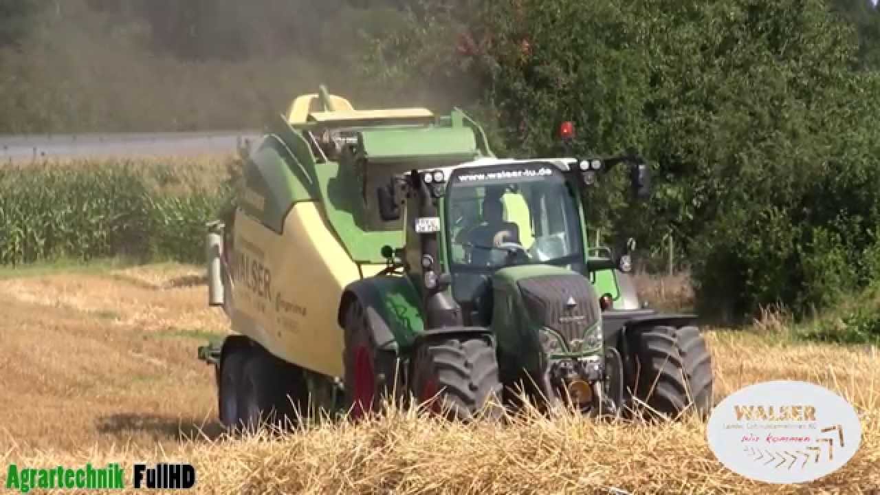 Fendt 818/724 + Krone Comprima | Lu Walser