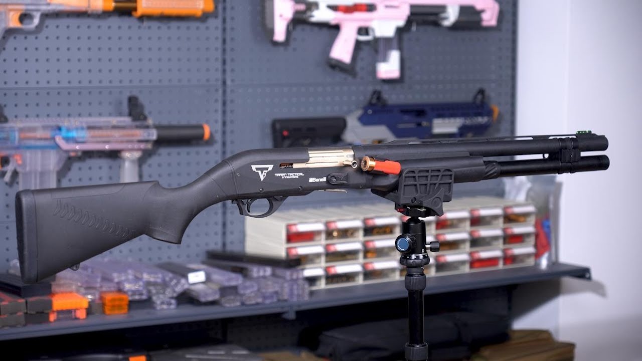 【玩弹】锋加盛「Benelli M2 TTI」电动抛壳霰弹模型