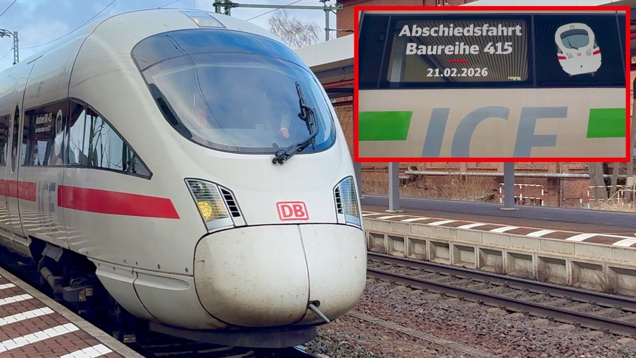 Abschiedsfahrt ICE-T Baureihe 415
