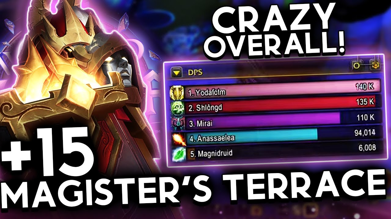 Magisters' Terrace +15 with BUFFED Prot Paladin | MIDNIGHT BETA M+