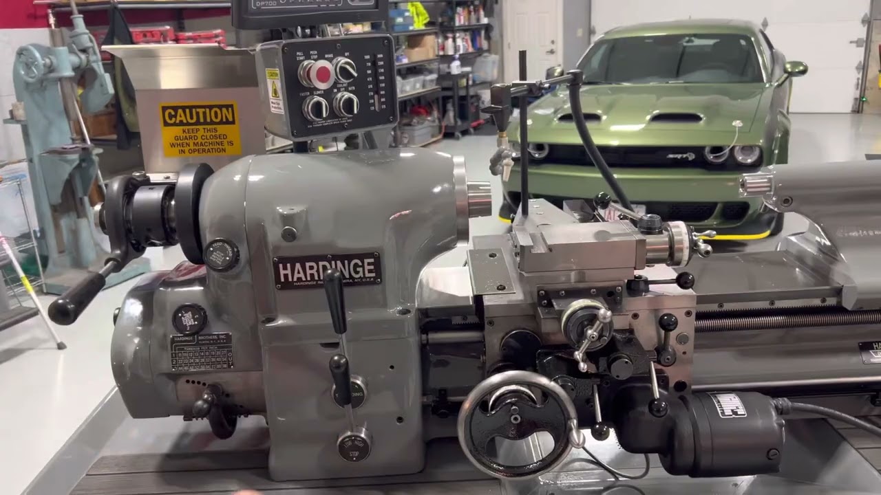 Hardinge HLVH ToolRoom lathe Partial rebuild!