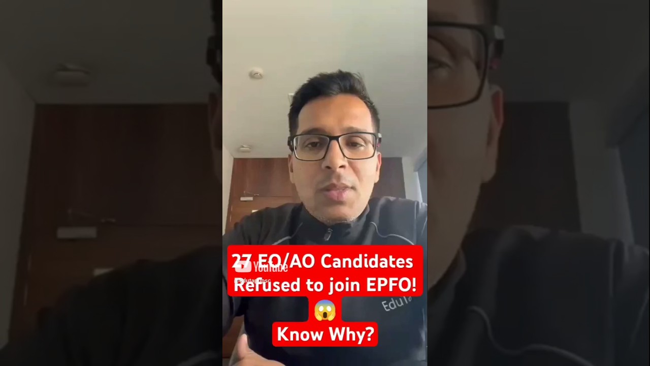 Why UPSC EPFO Selected Candidates Refused to Join? UPSC EPFO 2023 Topper | UPSC EPFO After Selection