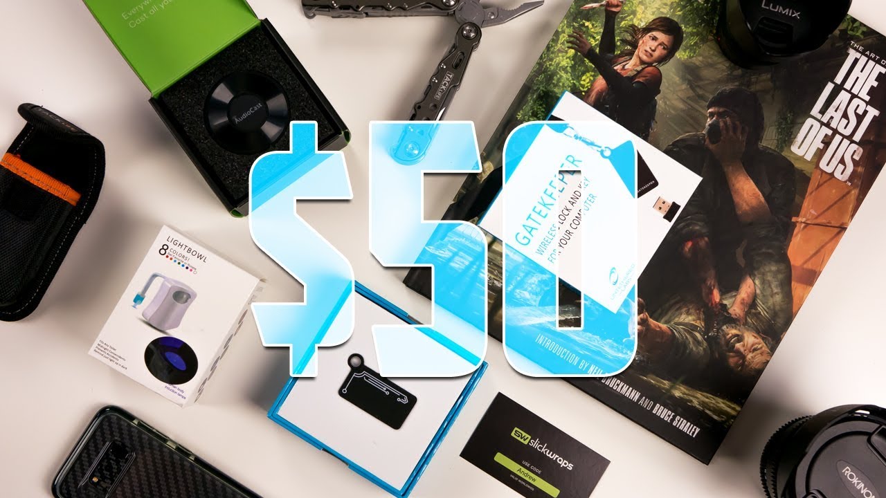 Best Tech Under $50 + GIVEAWAY | August 2017