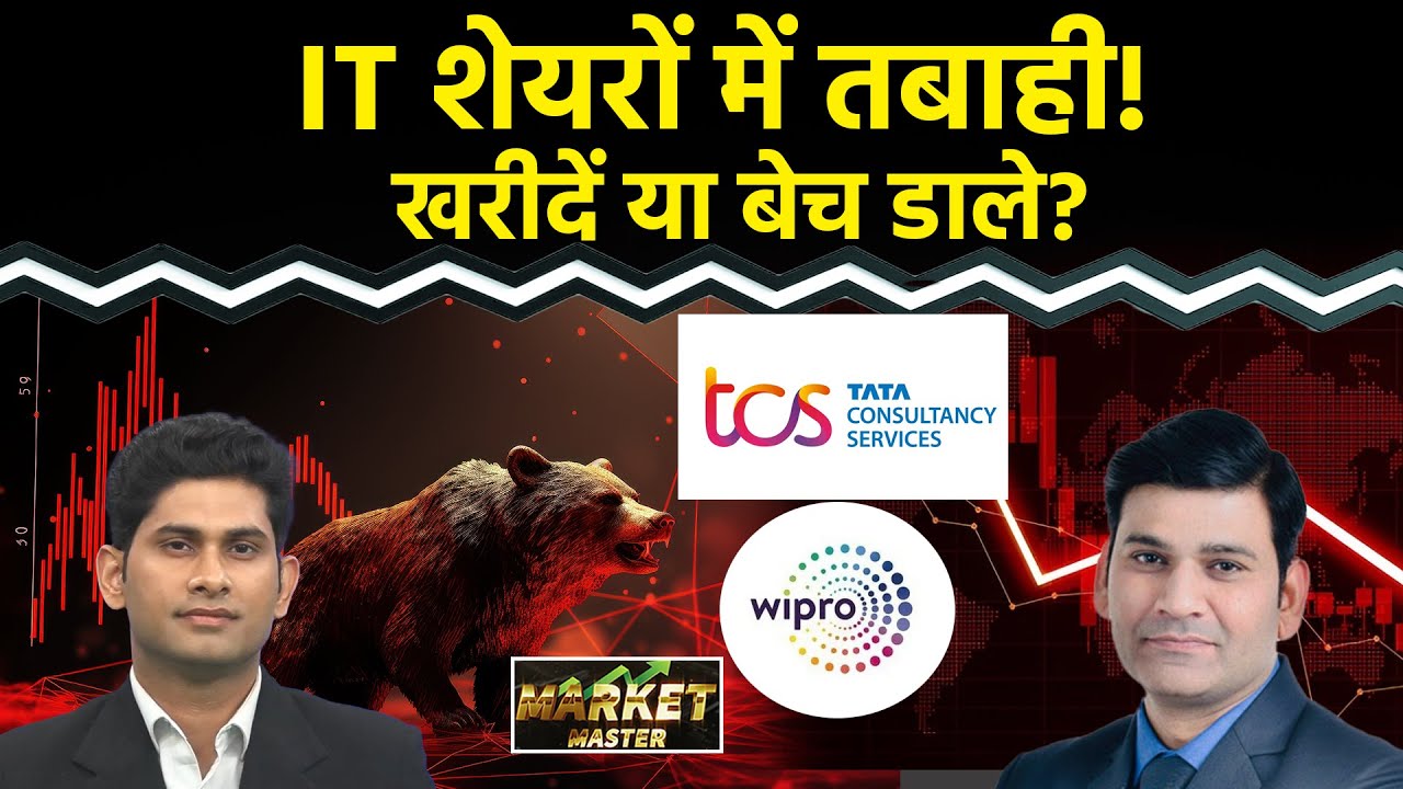 IT Stocks Crash :TCS Share | Infosys Share | Coforge Share में भारी गिरावट क्यों?