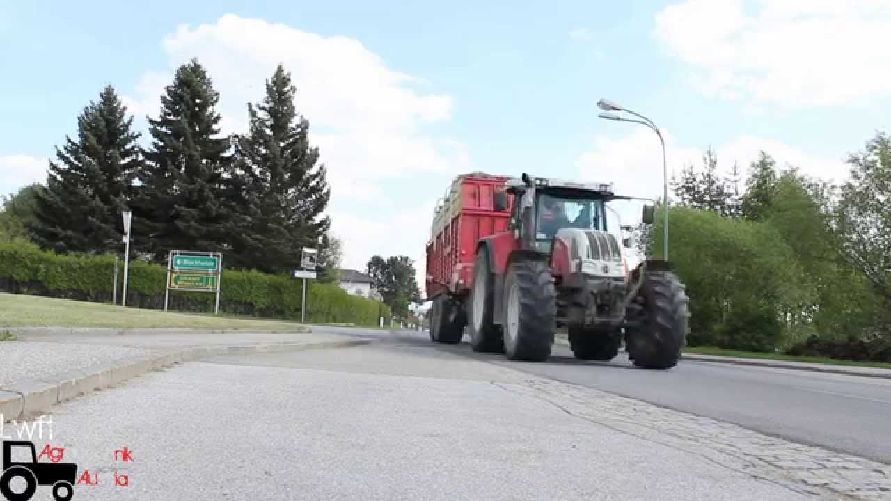 1. Schnitt 2015 - Grassilage in Tschechien