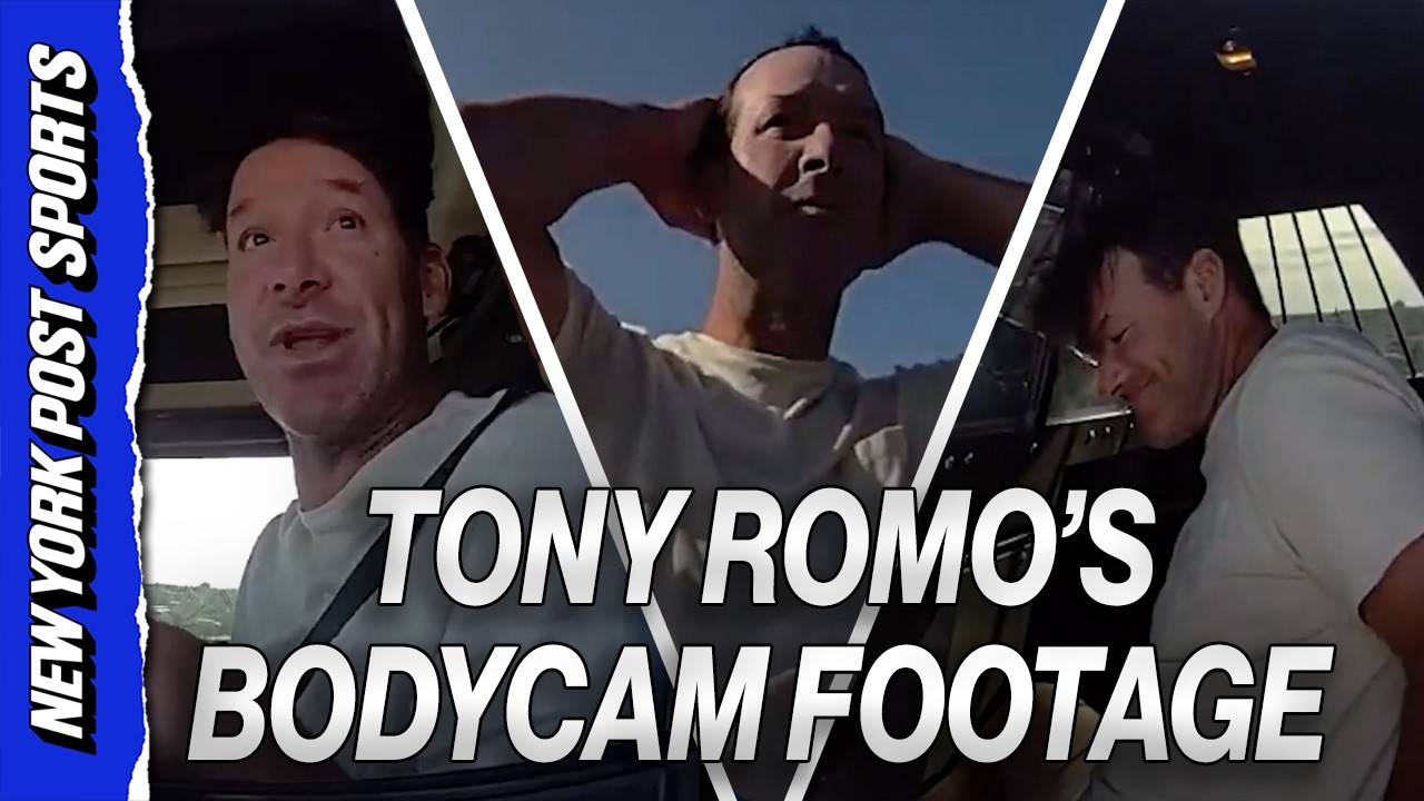 EXCLUSIVE! Tony Romo's OWI Arrest Video!