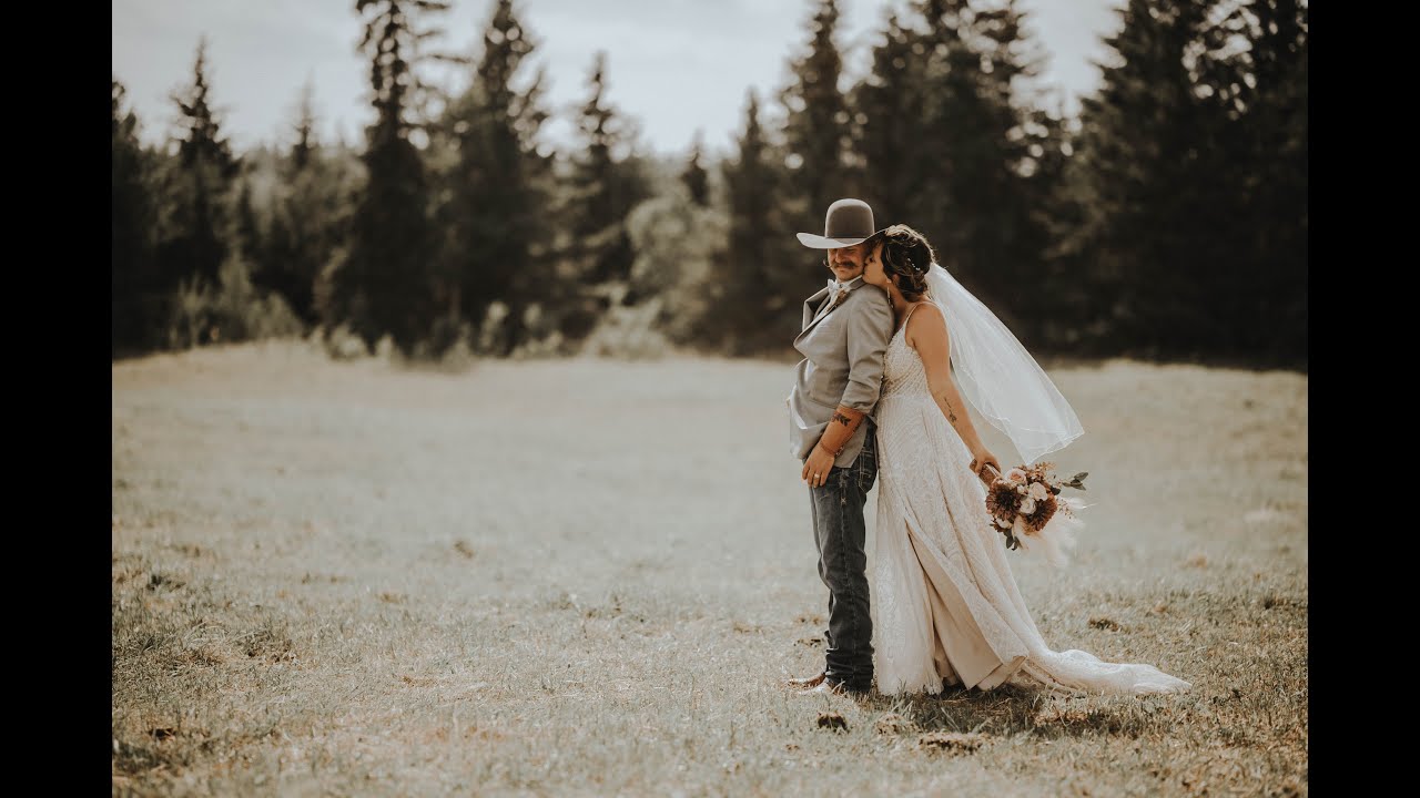 Rebekah + Morgan | White Creek Ranch Photography | Alberta Canada | Outdoor Real Ranch Wedding