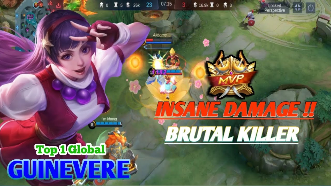 Brutal Damage Build Guinevere  - Build Top 1 Global Guinevere ~ MLBB