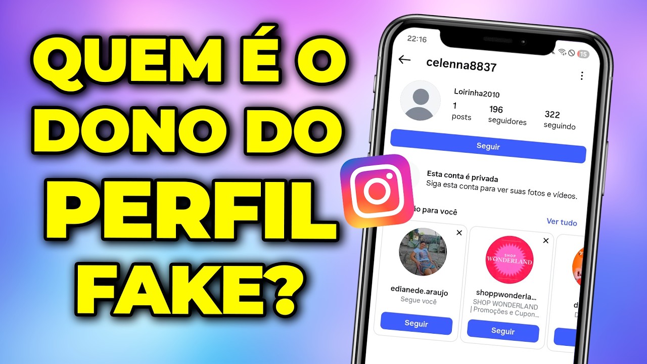 Como DESCOBRIR o Dono de Perfil FAKE no Instagram?