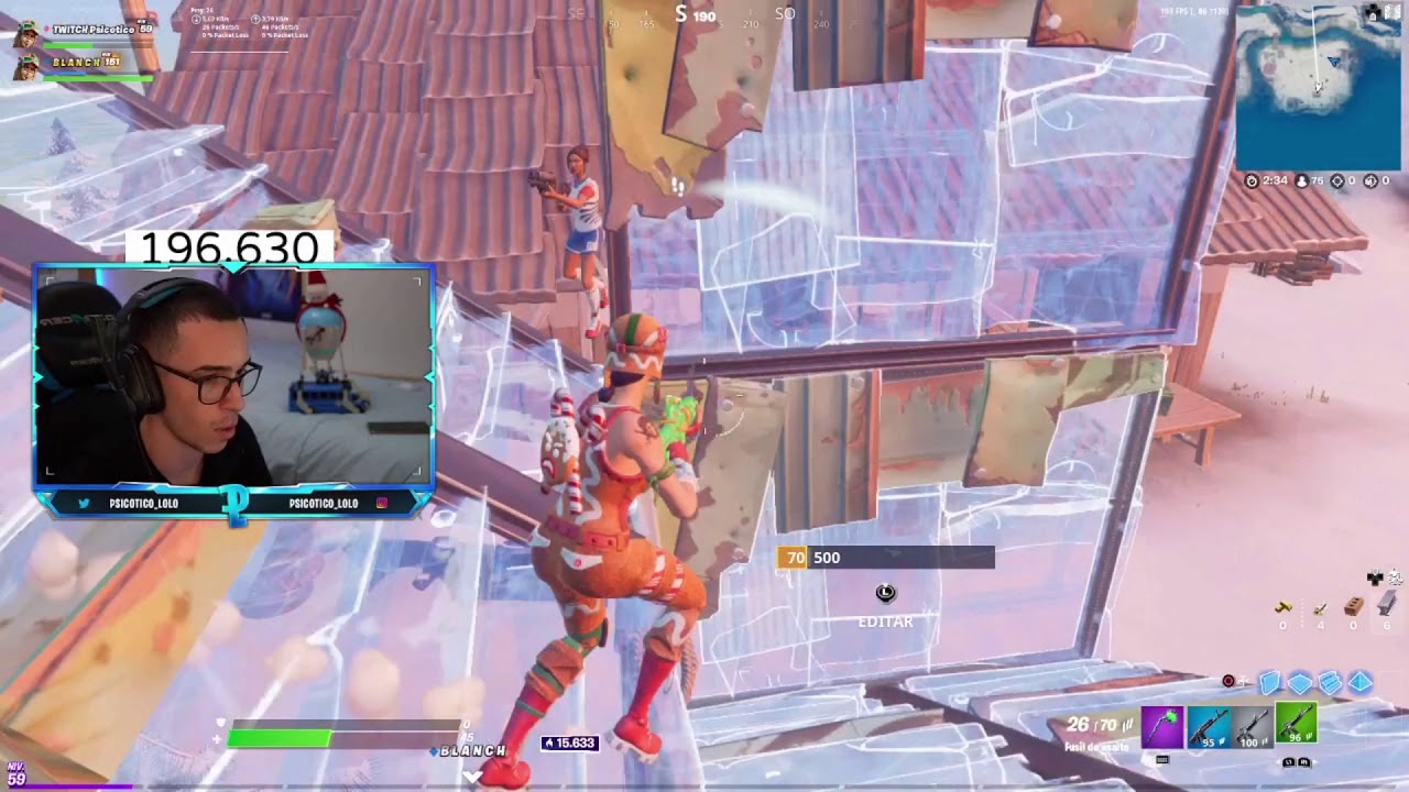 Matando a streamer famosos (Milan96, Ryux, KKWetFN, Zaryox...etc)