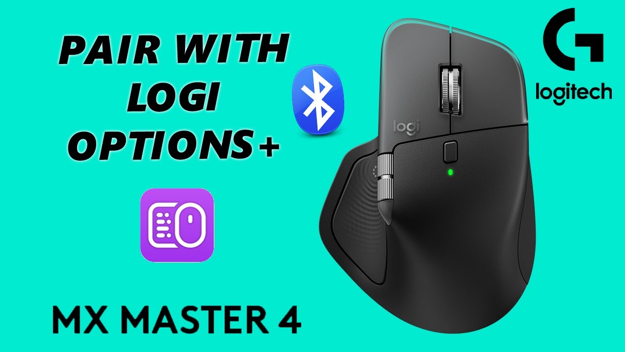 Logitech MX Master 4: как подключиться к Logi Options+ (через Bluetooth-адаптер)