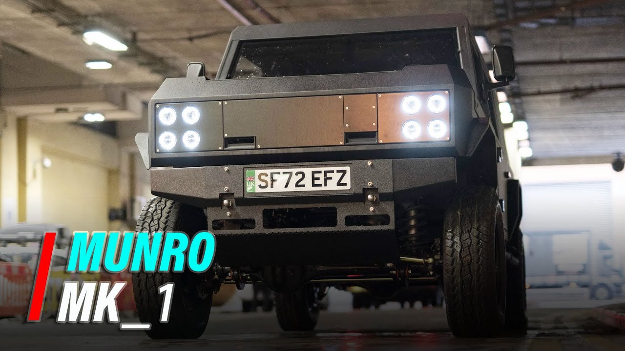 New Munro MK_1 Is A Tough Electric Off-Roader From Scotland