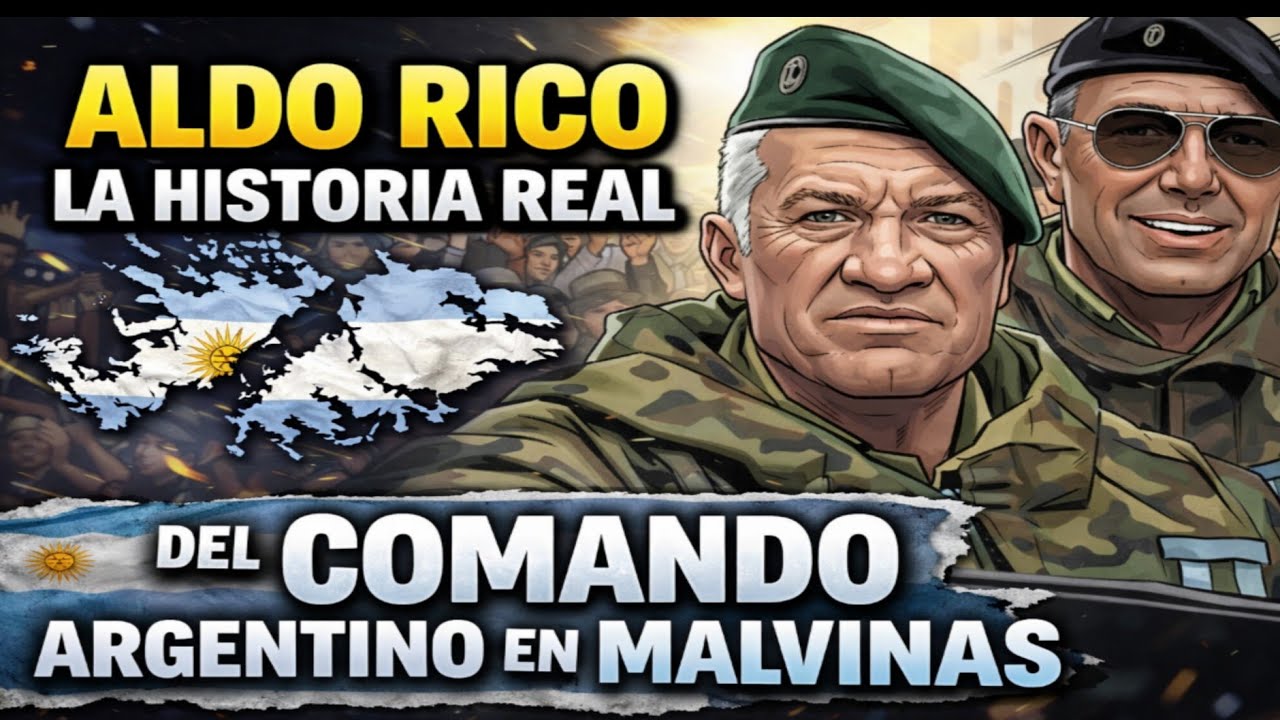 ALDO RICO y la Compañía de Comandos 602: héroes argentinos en la Guerra de Malvinas