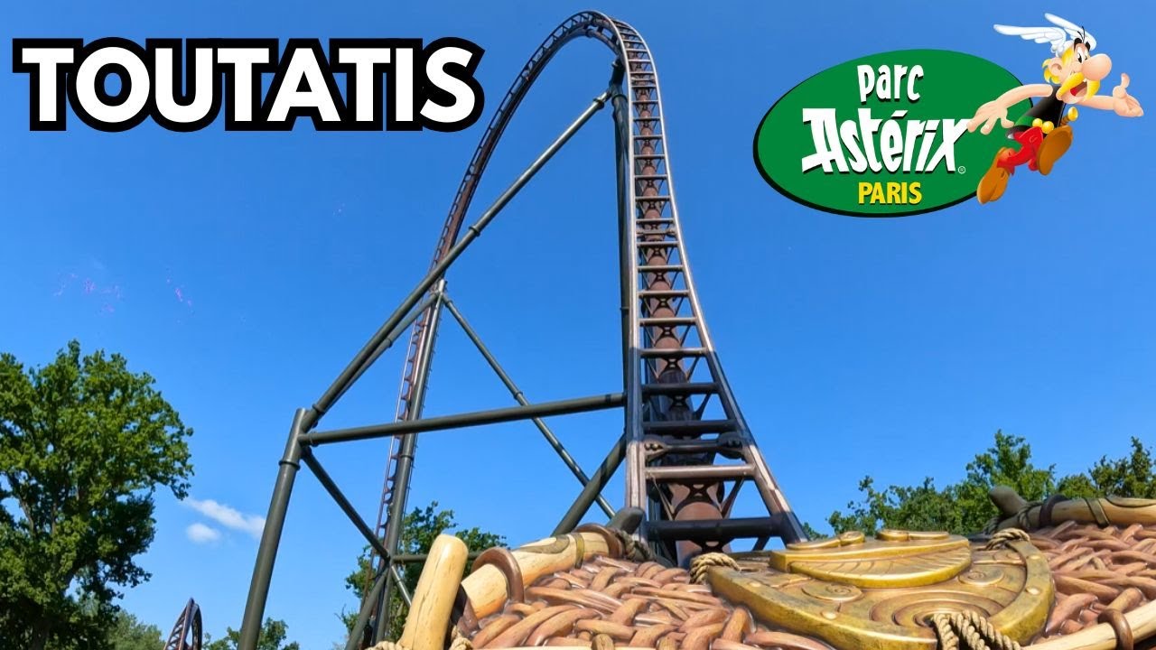 Toutatis 4K On Ride POV - Parc Ast&eacute;rix