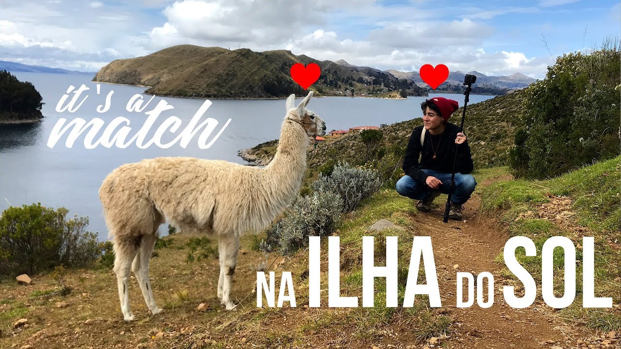 ISLA DEL SOL - Crush na lhama (BOLÍVIA)