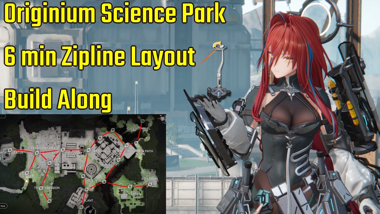 Zipline Layout Originium Science Park