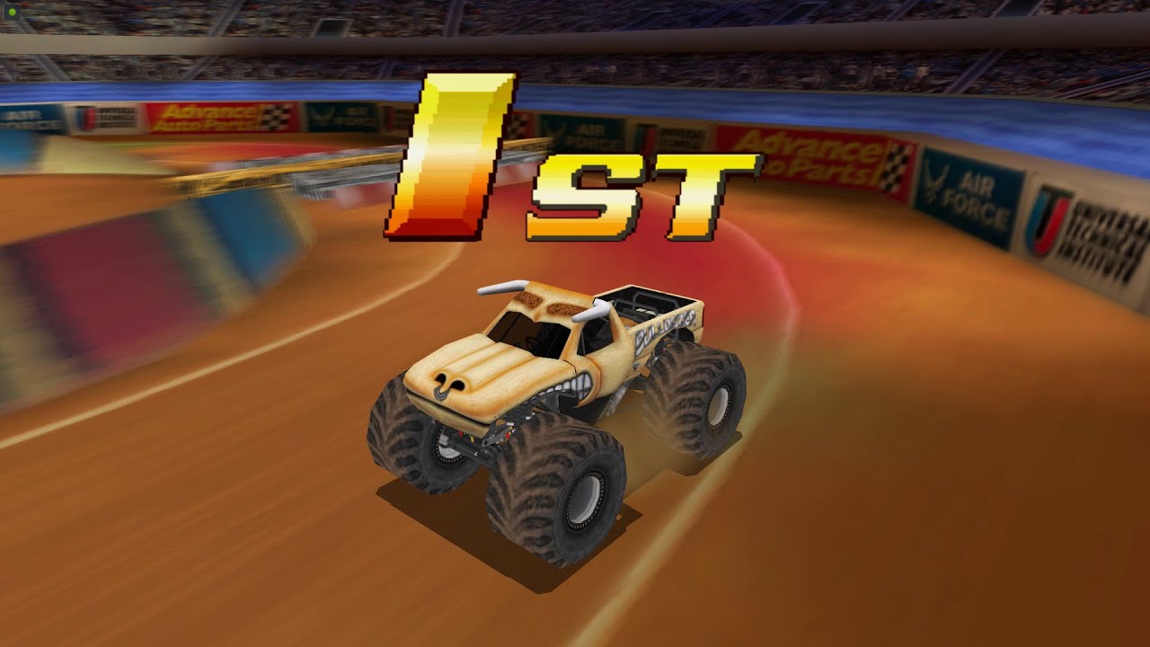 MONSTER JAM PATH OF DESTRUCTION PSP Career Mode - Part 4