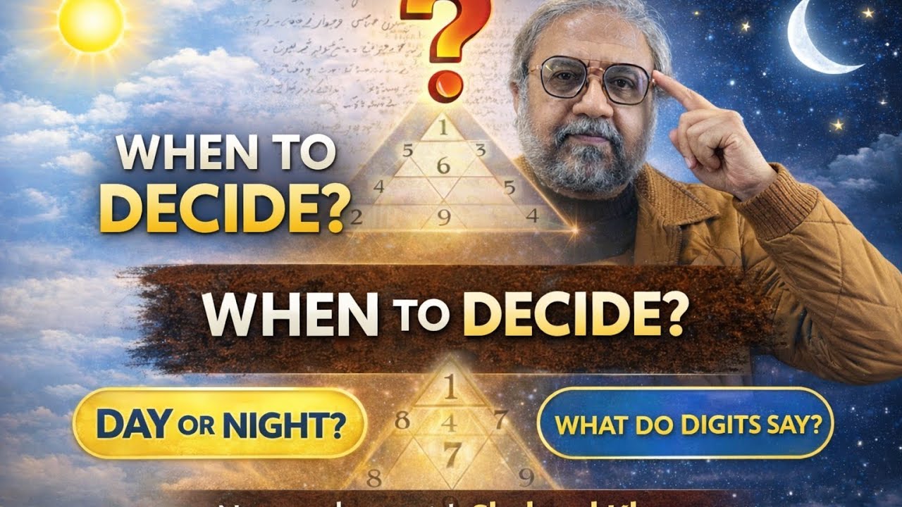 فیصلہ کب کریں؟ دن اور رات کا وقفہ، ڈجٹس اور وقت کی حقیقت| Decision Timing Explained | Day Night