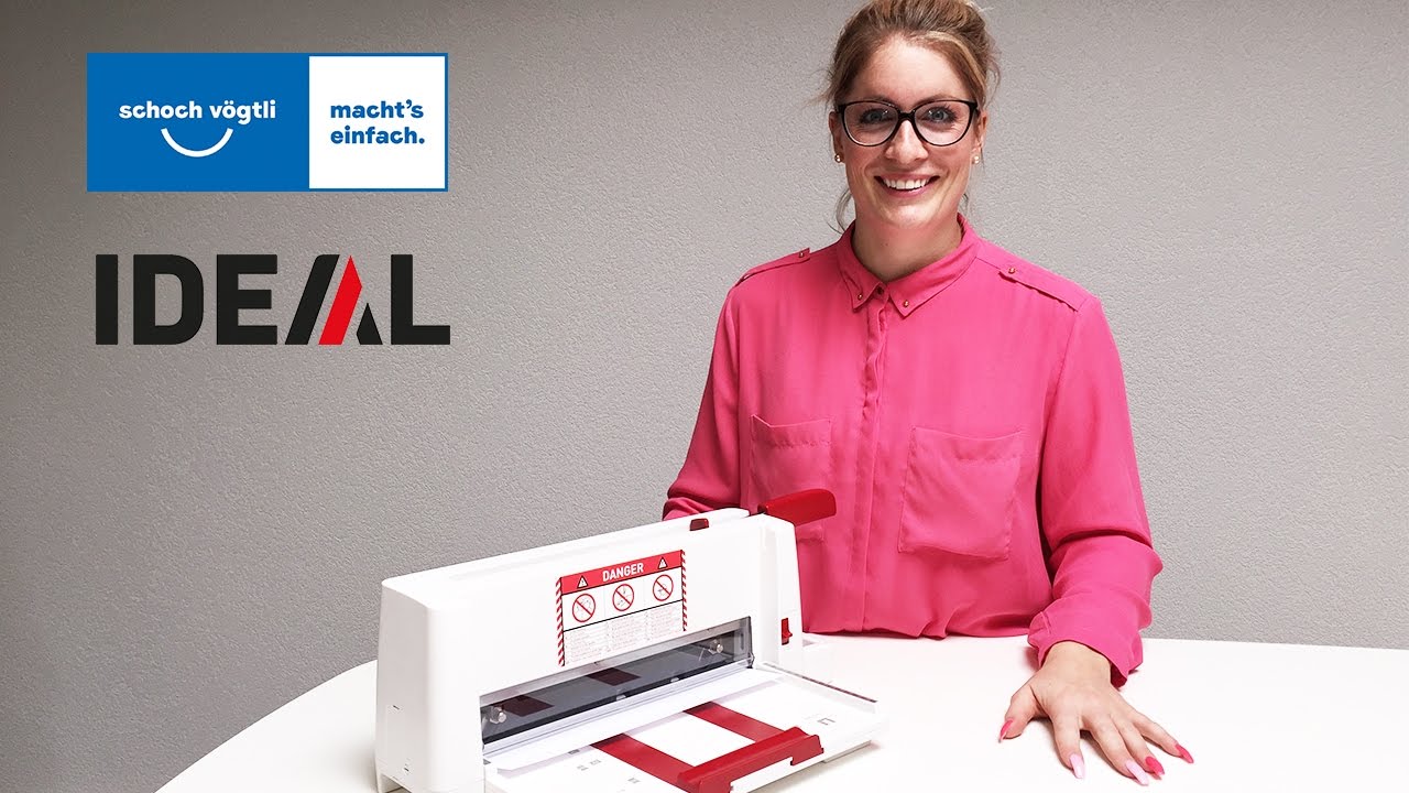 IDEAL 3005 -  sehr kompakter und tragbarer Stapelschneider