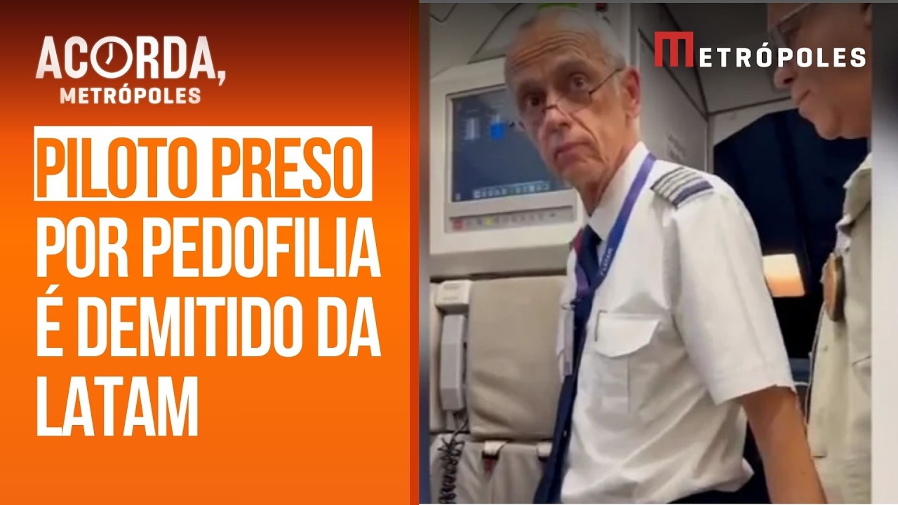 Piloto preso por pedofilia &eacute; demitido da Latam, ap&oacute;s trabalhar por 28 anos na companhia a&eacute;rea