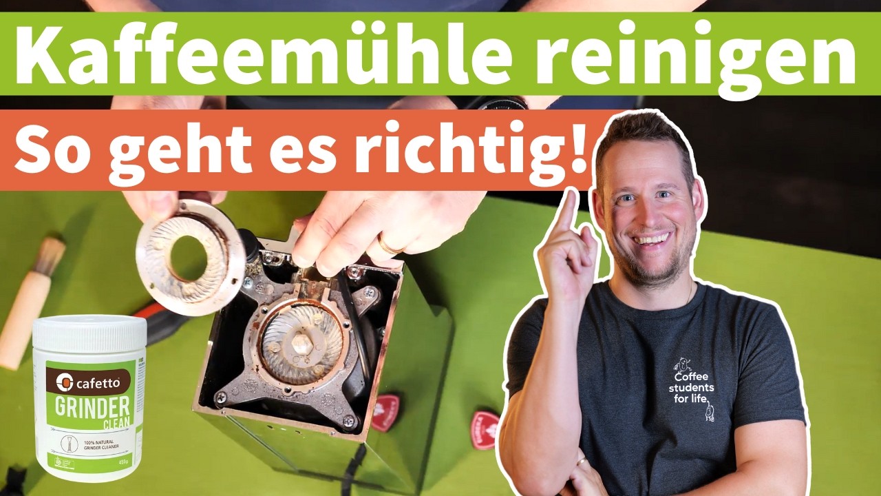 Kleine Erinnerung: Espressomühle reinigen - so geht es in wenigen Minuten!