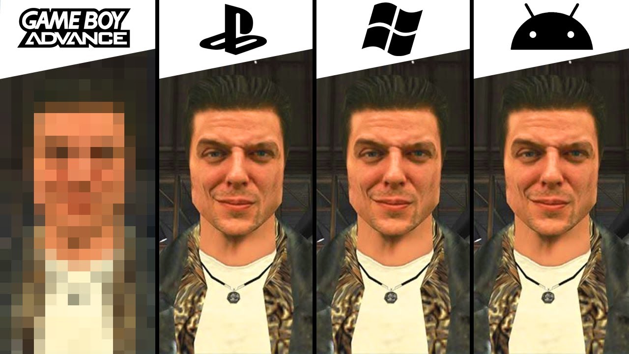 Max Payne (2001) PC vs PS2 vs XBOX vs Android vs GBA (Which One is Better!)