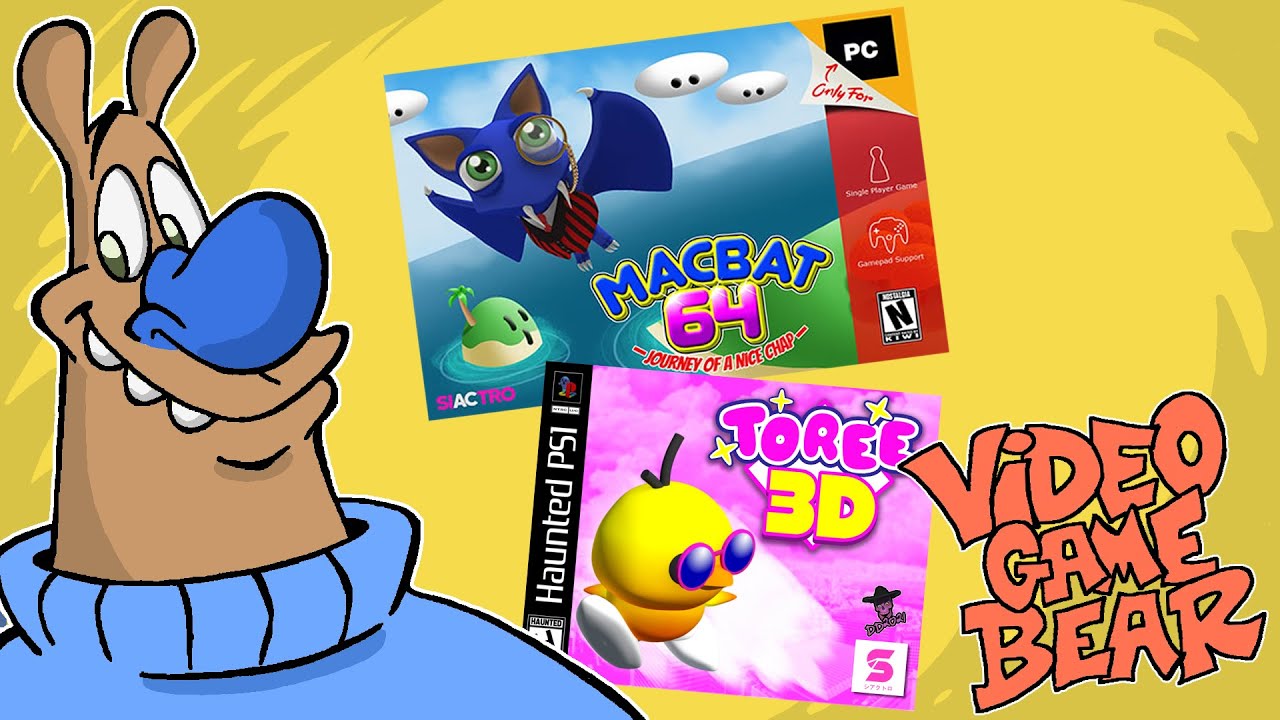 Macbat 64 & Toree 3D Review- VideoGameBear
