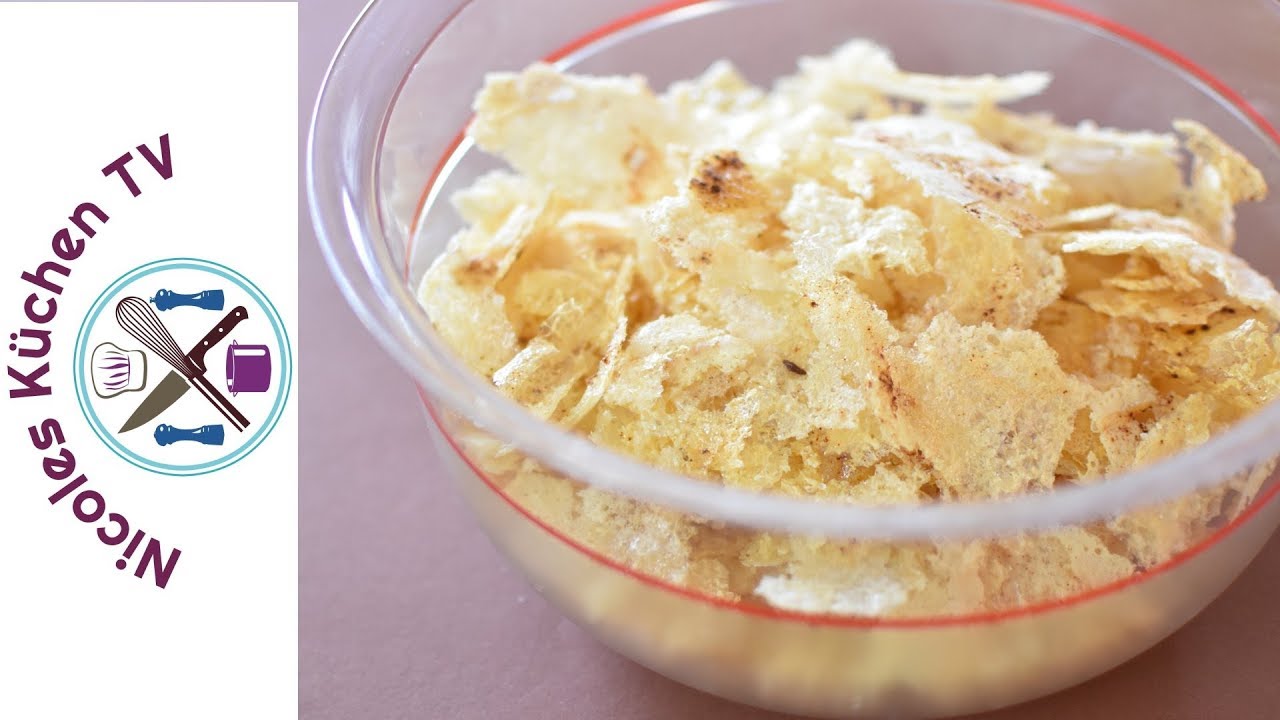 Käsechips - super lecker (Low Carb/Fettarm) - ohne Thermomix/Kenwood Cooking Chef Gourmet