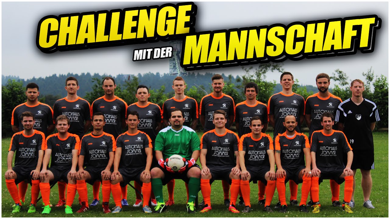 UNSERE MANNSCHAFT - LUSTIGE FUSSBALL CHALLENGE! 100.000 ABO SPECIAL #6 PMTV