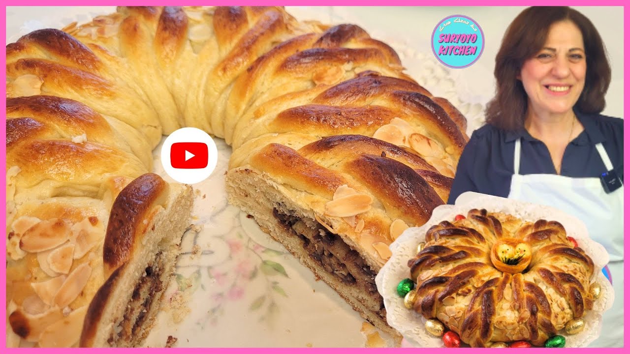 Herzhafter Osterkranz auf besondere Art | Einzigartiges Rezept für Osterkranz mit Nüssen