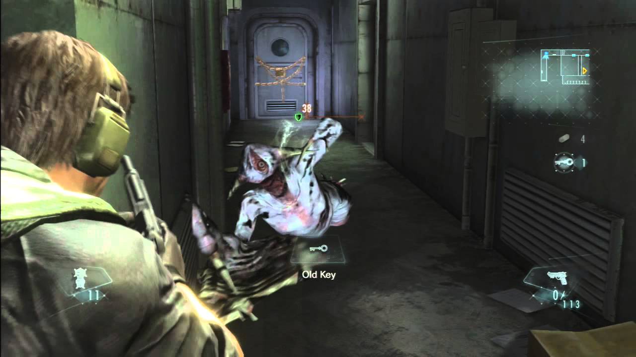 Abyss Stage:03 Trinity Bonus Chris2 strategy - RESIDENT EVIL:REVELATIONS HD Raid mode