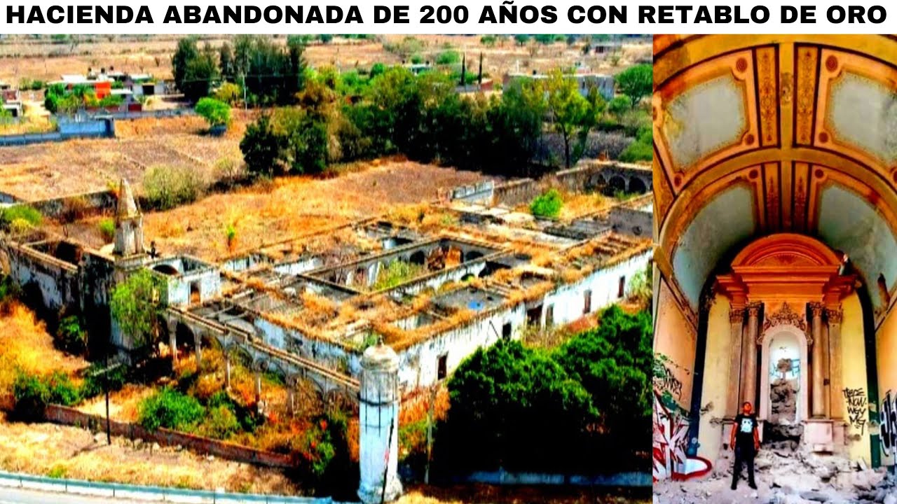 ABANDONADA hacienda con ORO adentro tiene 200 años YA NO VIVE NADIE AQUI LO DEJARON TODO GUANAJUATO