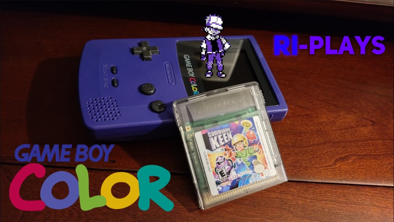 RI-Plays: Commander Keen on Game Boy Color