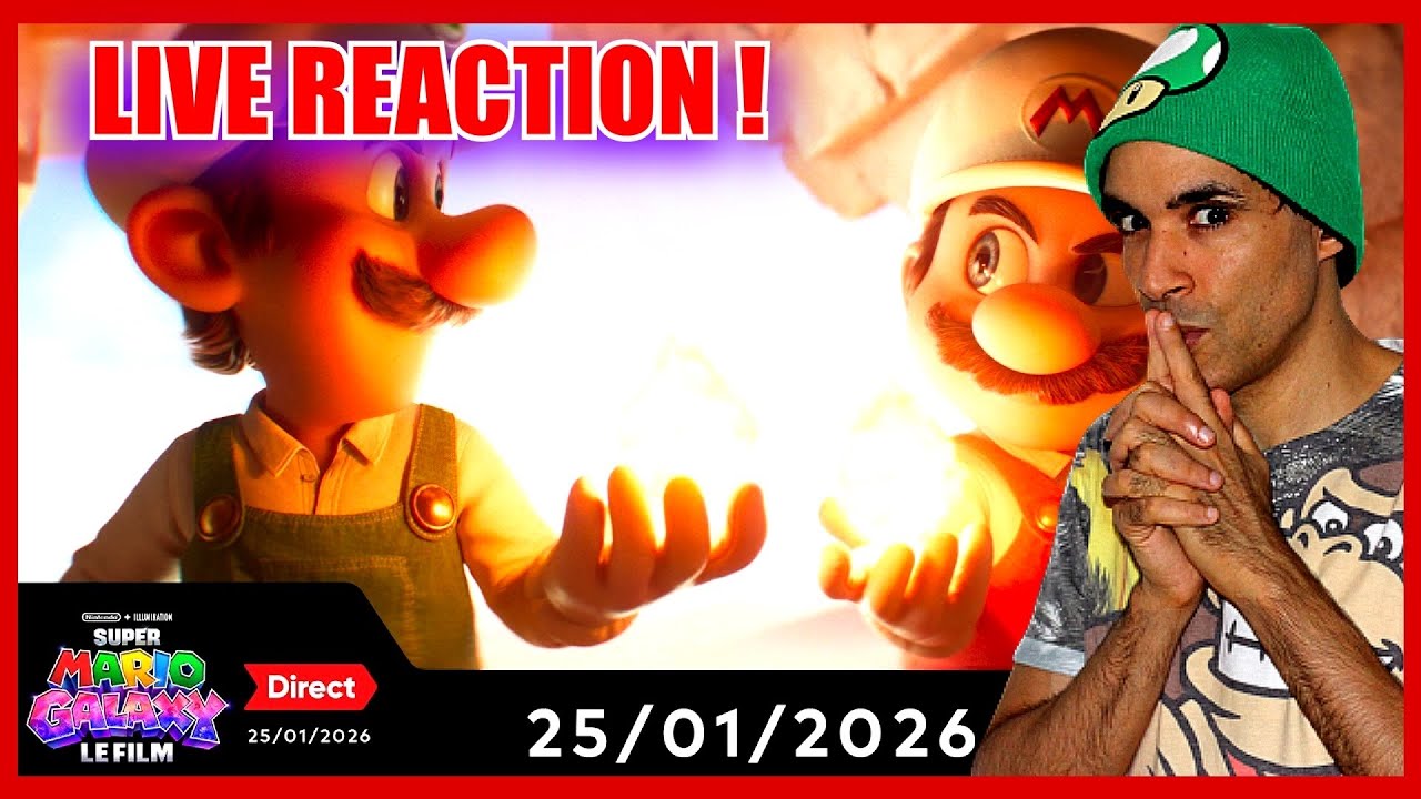 On mate le direct sur le prochaine film Nintendo  SUPER MARIO GALAXY!