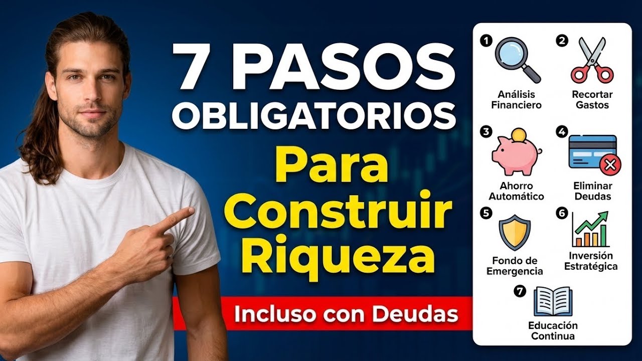 7 Passos Obrigatórios Para Construir Riqueza (Mesmo Começando Com Dívidas)
