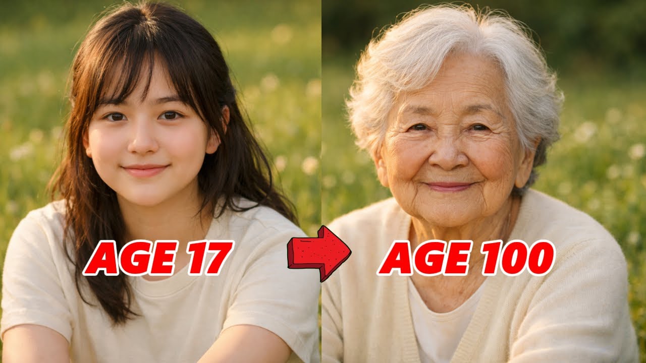 Time Lapse Evolution: A Woman&rsquo;s Life from Birth to 100 Years | AI & Evolution