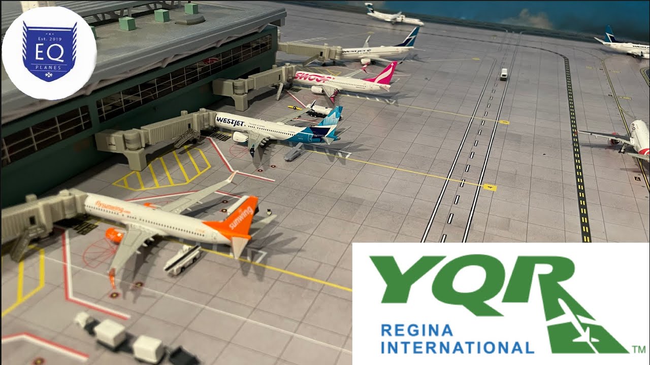 Regina YQR Gemini Jets 1:400 Scale Canadian Model Airport Update
