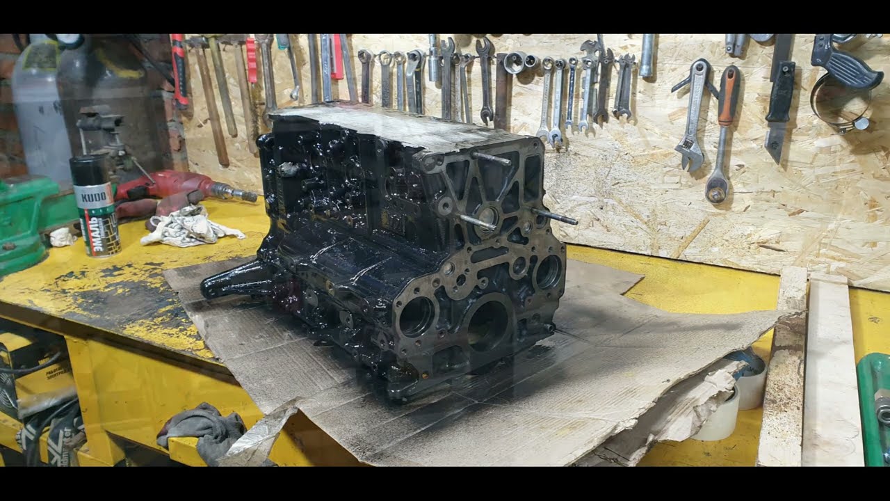 КАП.РЕМОНТ ДВИГАТЕЛЯ ZD30 NISSAN PATROL SAFARI Y61.ENGINE OVERHAUL ZD 30 NISSAN PATROL SAFARI Y61